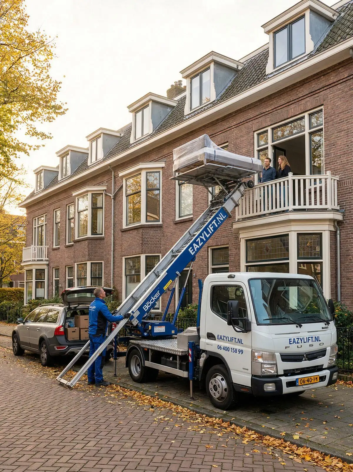 Verhuizing makkelijk en snel met Eazylift verhuislift